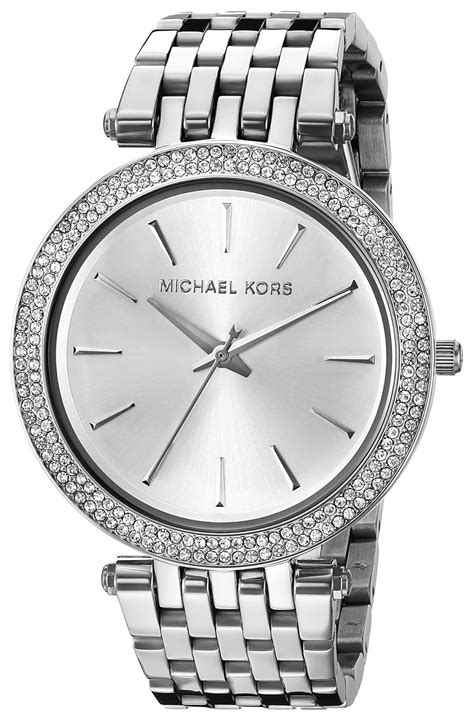 montre michael kors darci mk3190|Michael Kors silver tone watch.